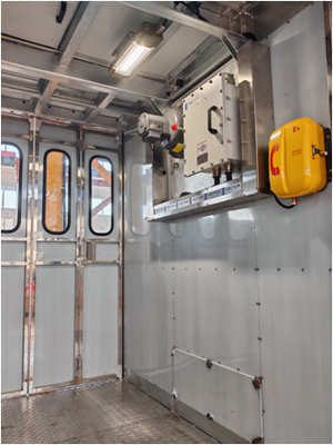 Customizable Option ATEX Rack Pinion Hoist With Load Of 2000kg/cabin Installed Both Indoor And Outdoor