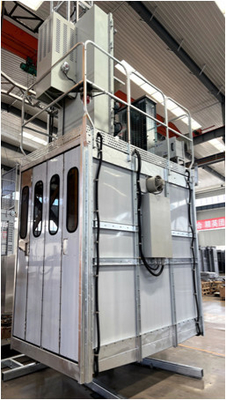 Stainless Steel Made Industrial Explosion Proof Rack Pinion Elevator With Automatical Running Function