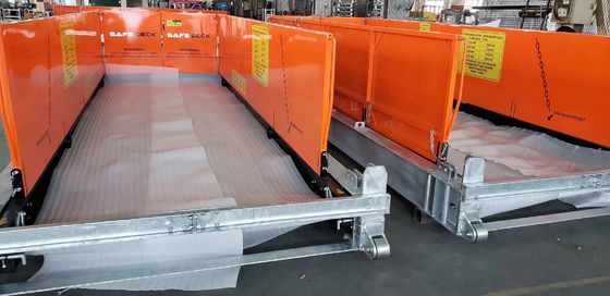Prezzo buono 3200 mm di larghezza piattaforma di carico di gru rimontabile Cantideck MLP3200 in linea