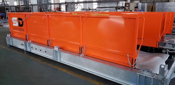 Materiale retrattile Cantideck 4200mm Larghezza Piattaforme di carico per la costruzione MLP4200