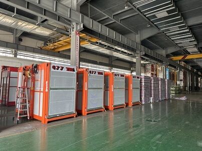 Prezzo buono Intelligente SC200/200 58m/min Sollevamento di materiali da costruzione in cantiere in linea