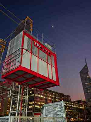 Prezzo buono Intelligente SC200/200 58m/min Sollevamento di materiali da costruzione in cantiere in linea