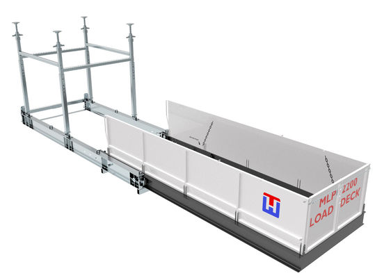 Prezzo buono 2800mm Larghezza Materiale retrattile Piattaforma di accesso a Cantideck MLP2800 in linea