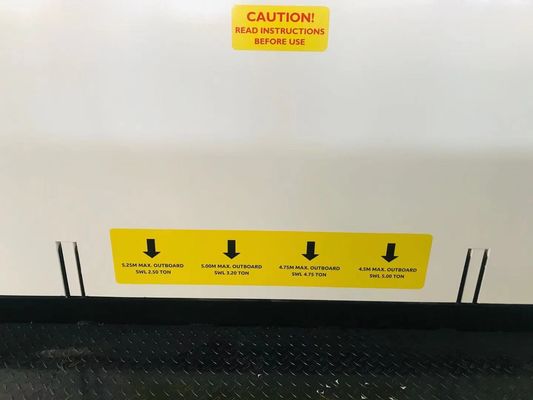 piattaforma di carico ritrattabile di larghezza di 2200mm Superdeck per l'alto cantiere di aumento
