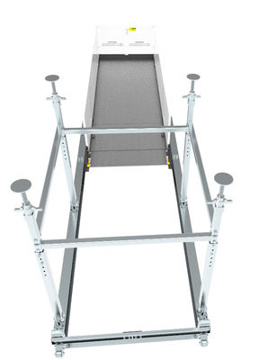 Piattaforma di caricamento di materiale retrattile da 260 cm con sistema di bloccaggio facile