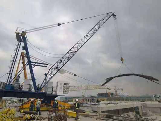Prezzo buono Altezza 18 m 4 tonnellate Edificio Costruzione Mekanismo di sollevamento gru in linea