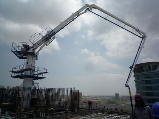 Prezzo buono Piano fisso 380V pompa di calcestruzzo, pompa di calcestruzzo da 28m in linea