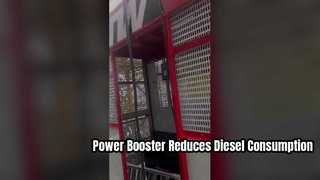 Power Booster aiuta a ridurre fino al 70% il consumo di diesel per le tue macchine edili